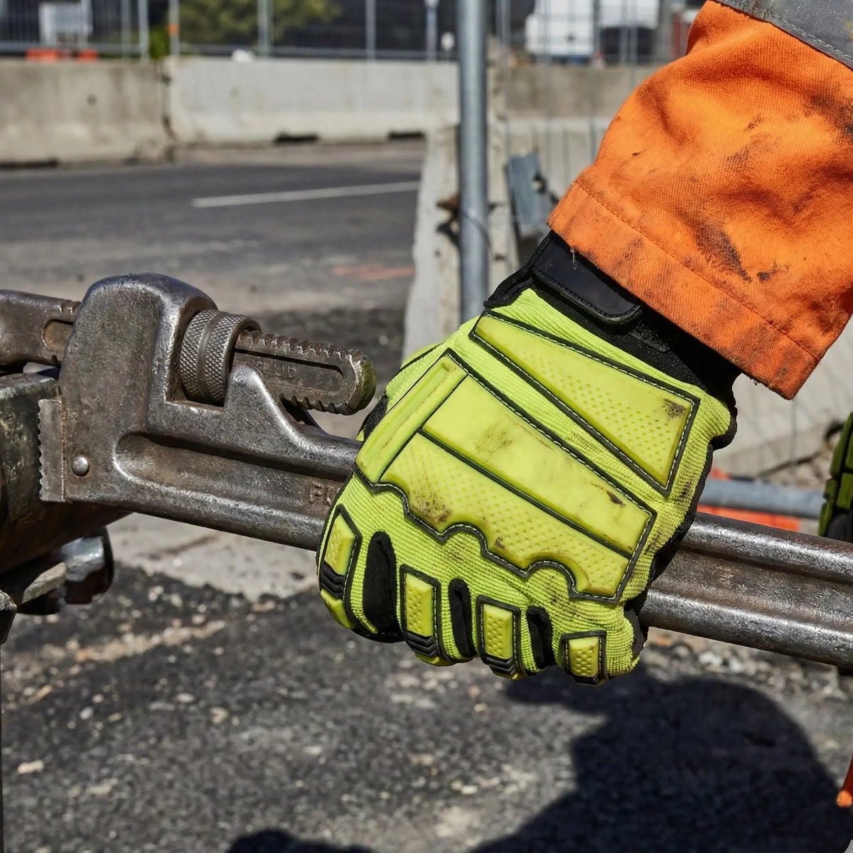 DEXLUME™ GUARDIAN HIGH-VIS ARMOR GLOVES - Premium hand protection gloves designed for performance, durability, and everyday use. Made in Canada. DexGlove.